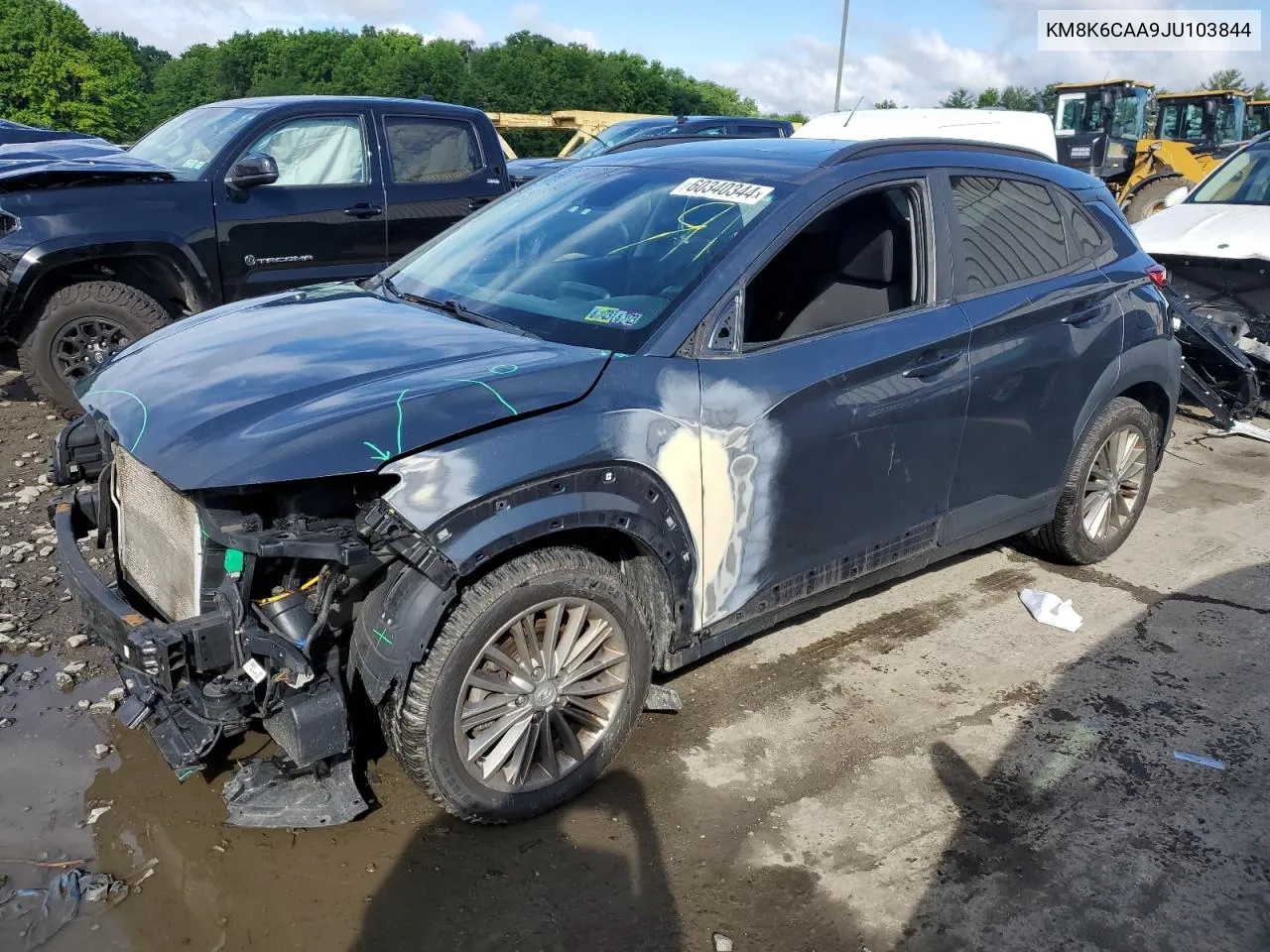 KM8K6CAA9JU103844 2018 Hyundai Kona Sel