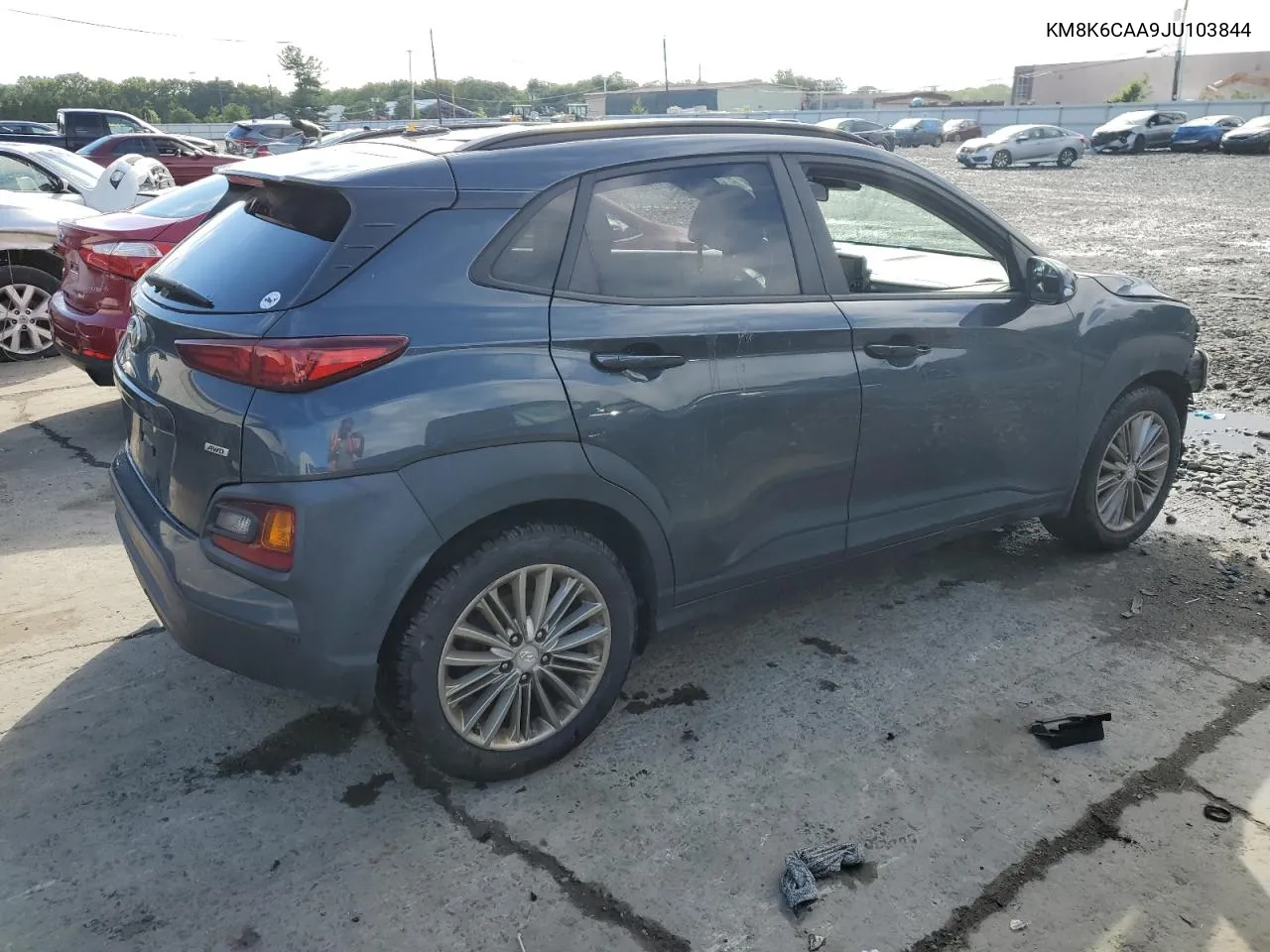 KM8K6CAA9JU103844 2018 Hyundai Kona Sel