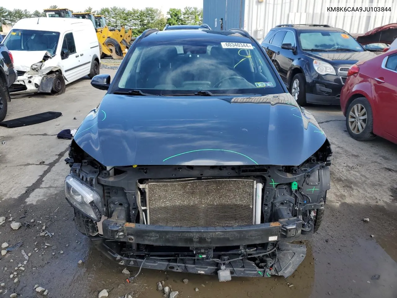 KM8K6CAA9JU103844 2018 Hyundai Kona Sel