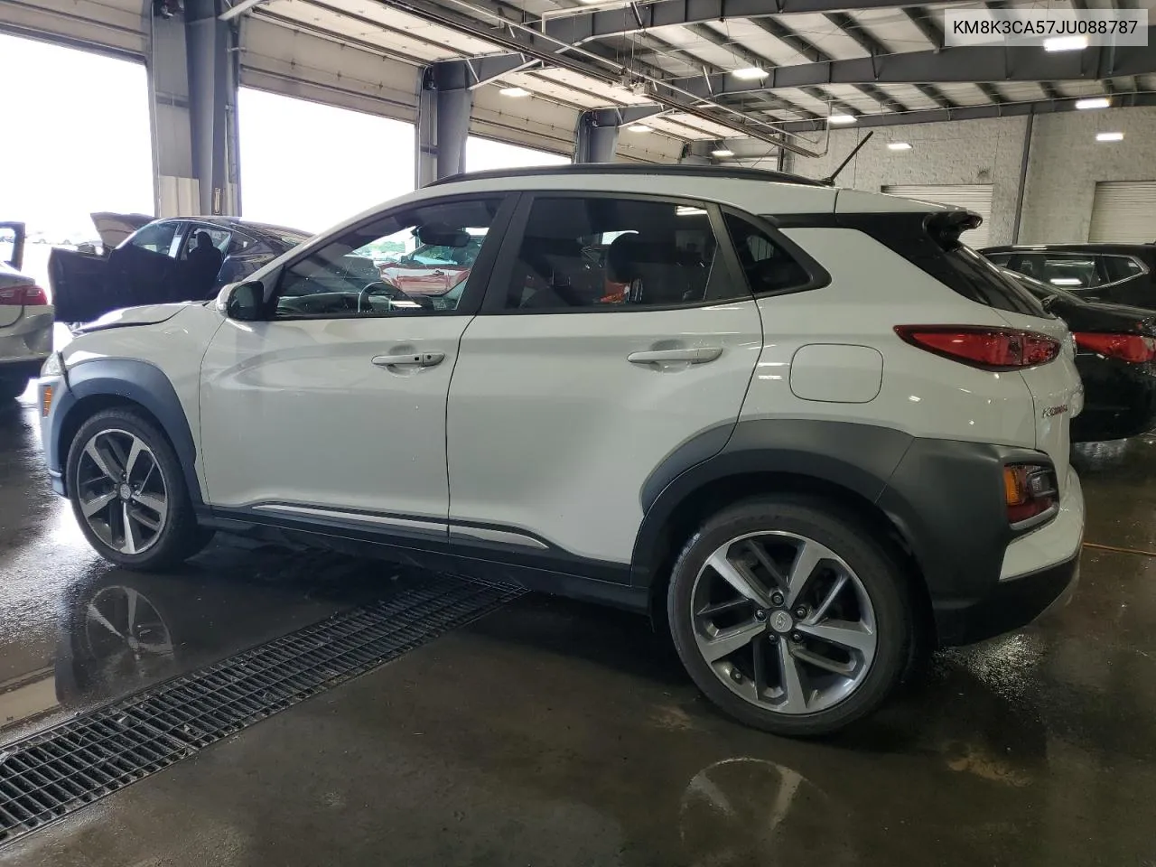 2018 Hyundai Kona Limited VIN: KM8K3CA57JU088787 Lot: 62690824