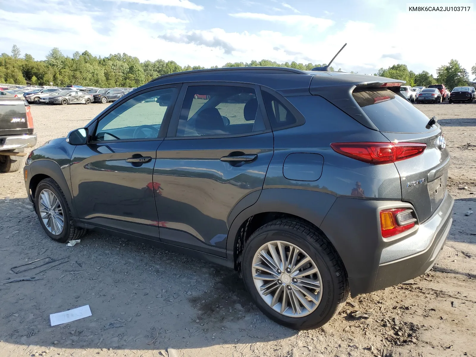 KM8K6CAA2JU103717 2018 Hyundai Kona Sel