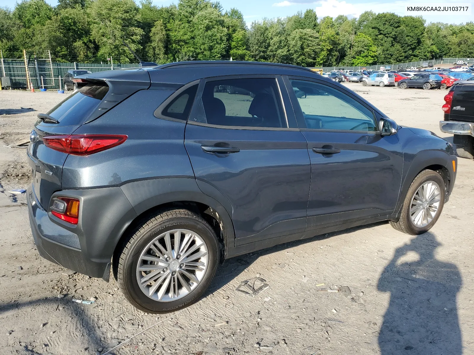 KM8K6CAA2JU103717 2018 Hyundai Kona Sel