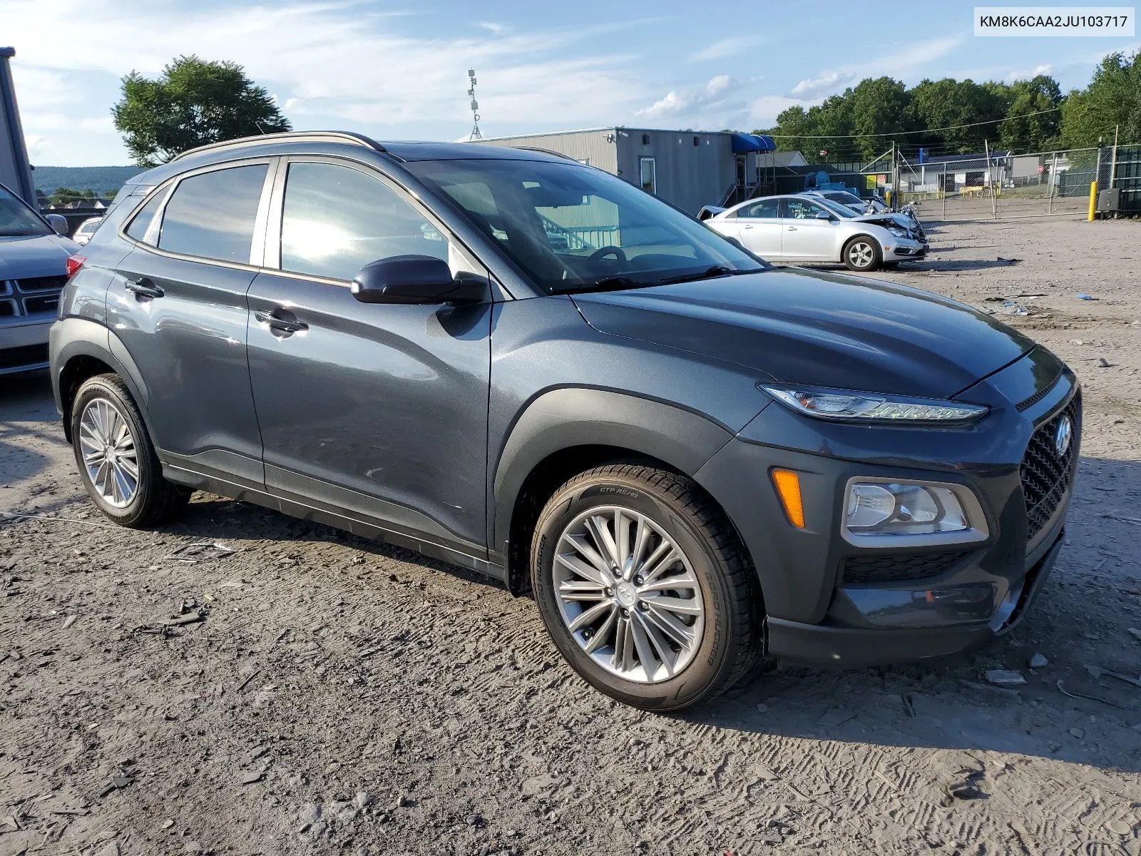 KM8K6CAA2JU103717 2018 Hyundai Kona Sel