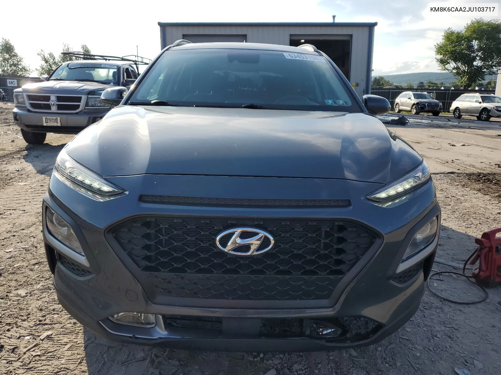 KM8K6CAA2JU103717 2018 Hyundai Kona Sel