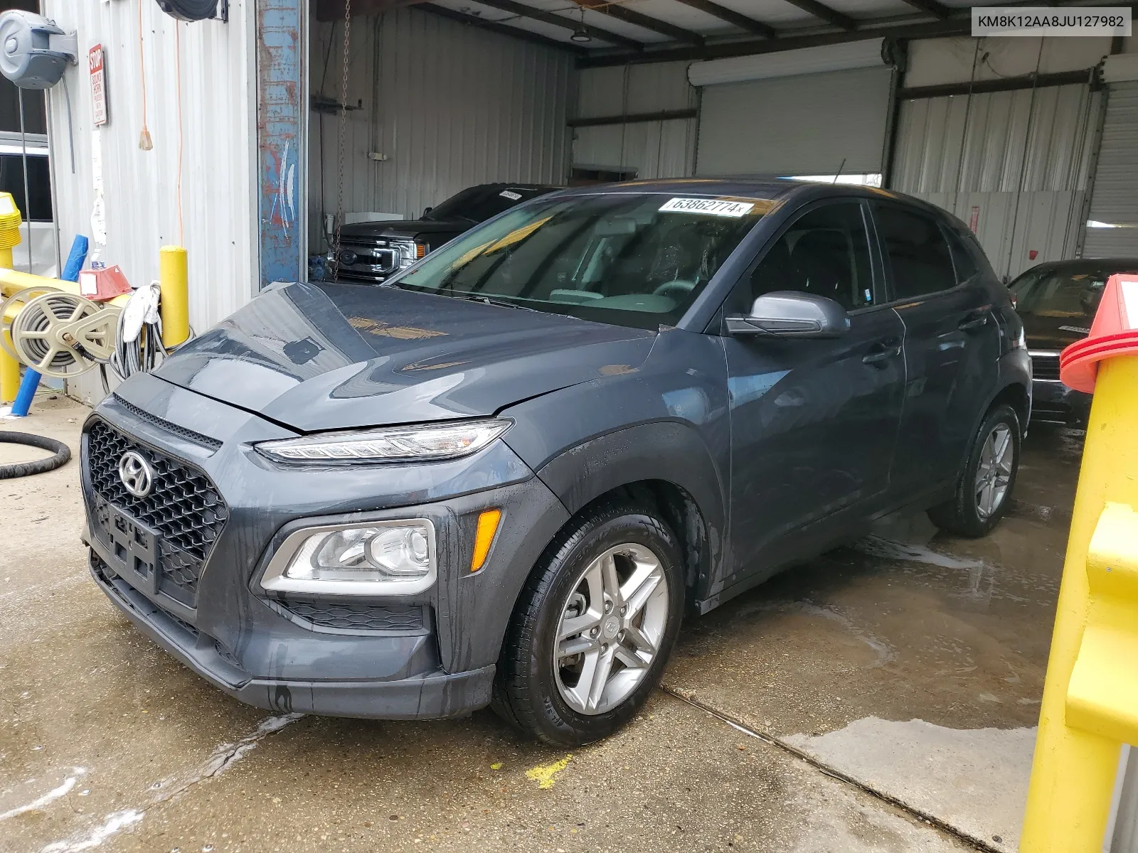 2018 Hyundai Kona Se VIN: KM8K12AA8JU127982 Lot: 63862774