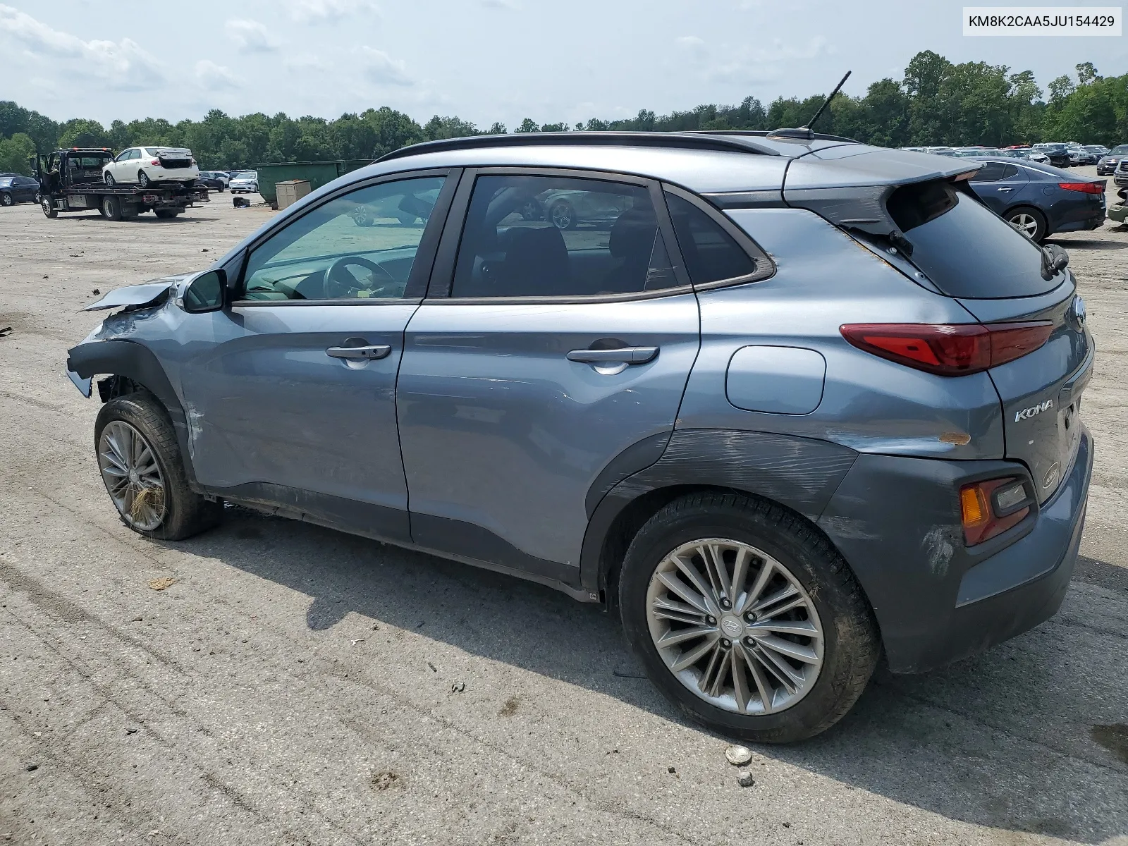 2018 Hyundai Kona Sel VIN: KM8K2CAA5JU154429 Lot: 65550384