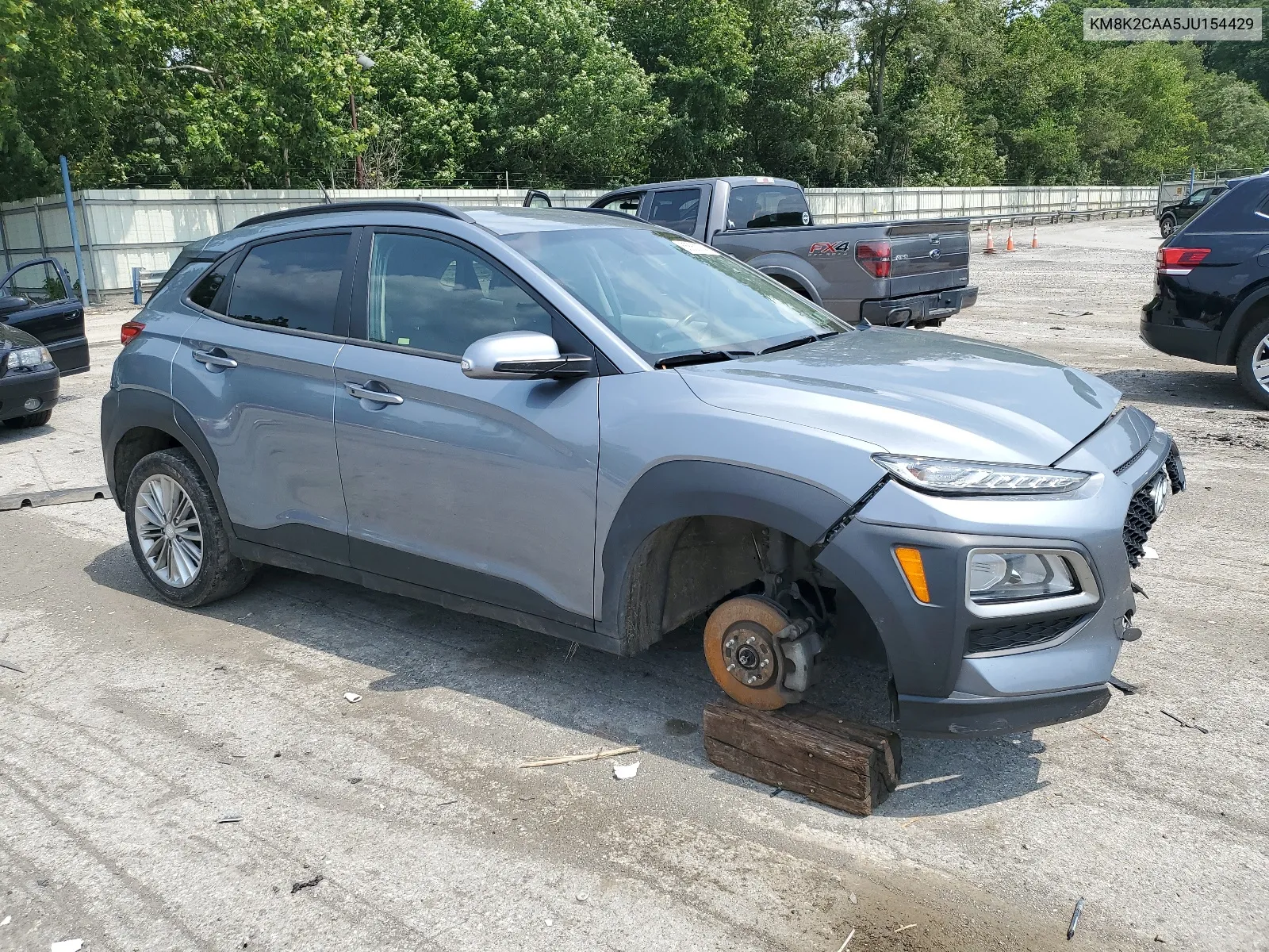 2018 Hyundai Kona Sel VIN: KM8K2CAA5JU154429 Lot: 65550384