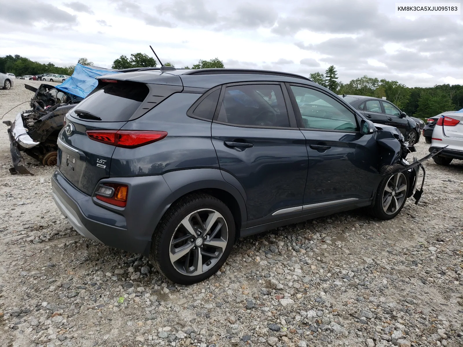 2018 Hyundai Kona Limited VIN: KM8K3CA5XJU095183 Lot: 66106364