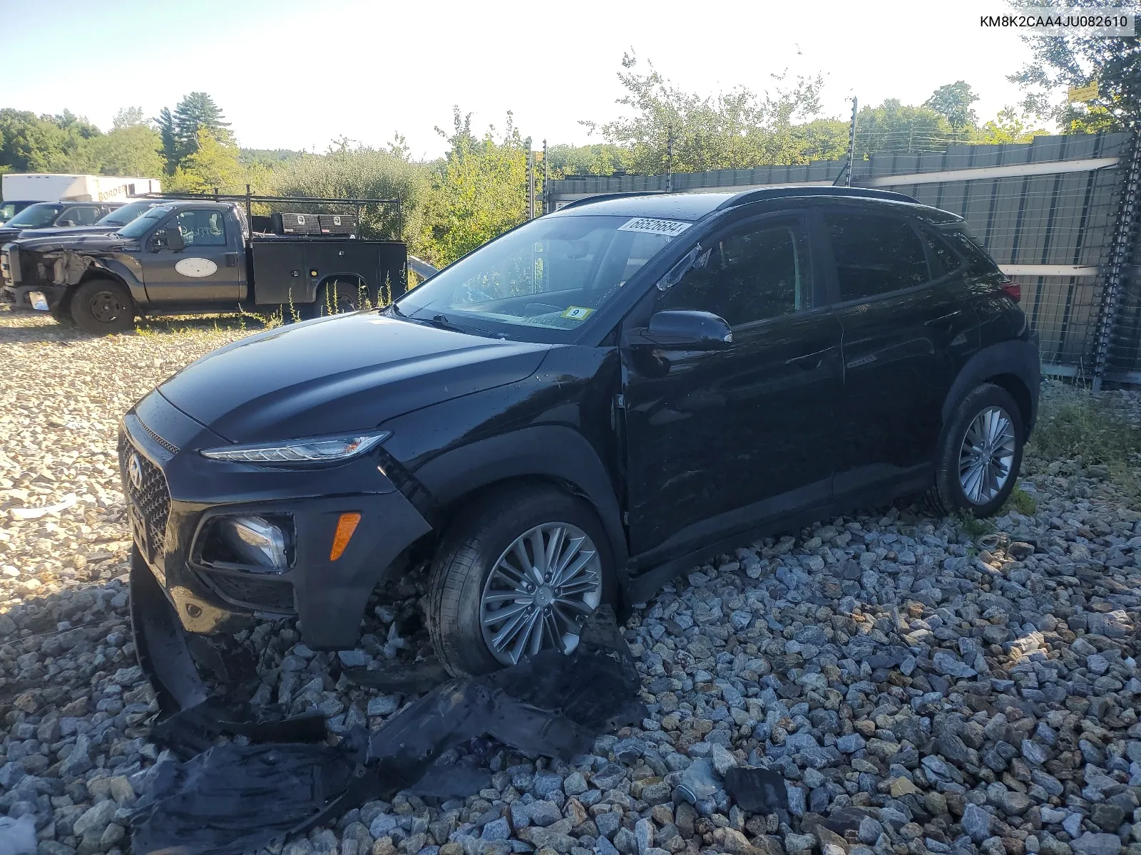 KM8K2CAA4JU082610 2018 Hyundai Kona Sel