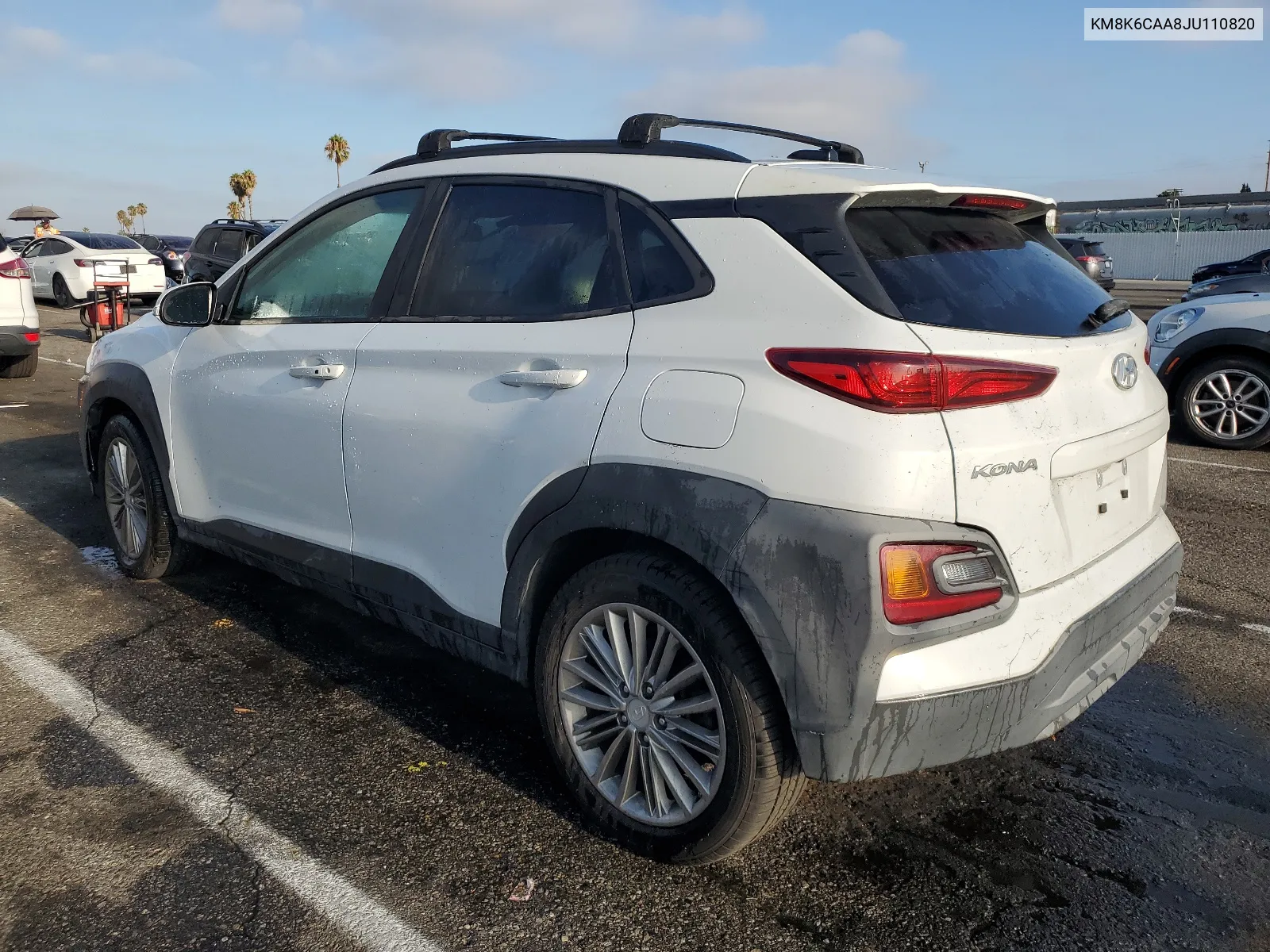 KM8K6CAA8JU110820 2018 Hyundai Kona Sel