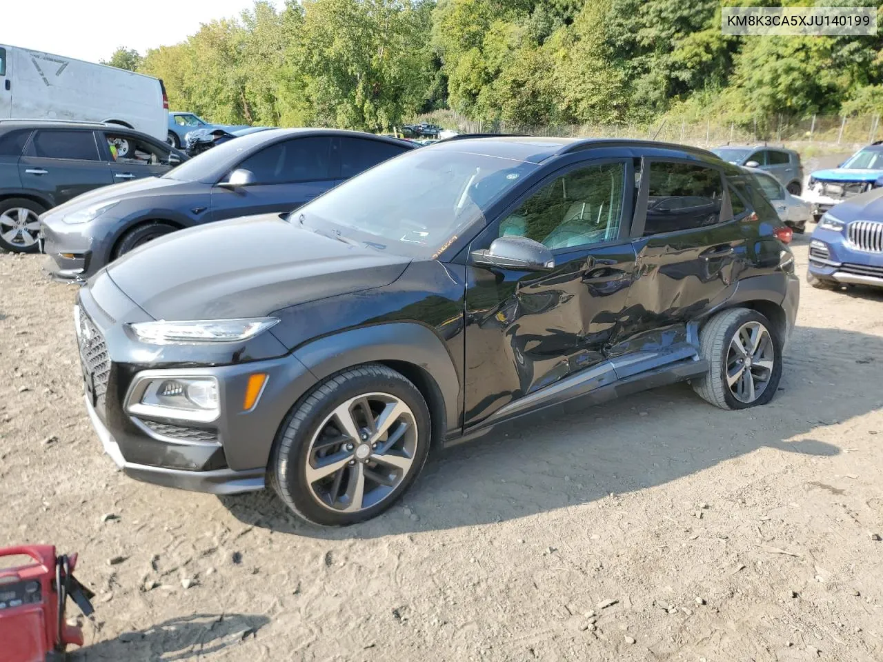 KM8K3CA5XJU140199 2018 Hyundai Kona Limited