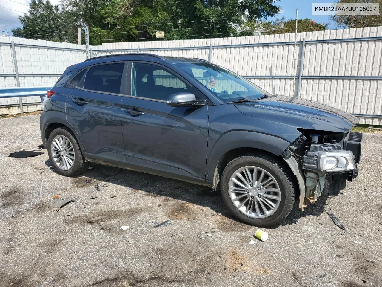 2018 Hyundai Kona Sel VIN: KM8K22AA4JU105037 Lot: 71332944