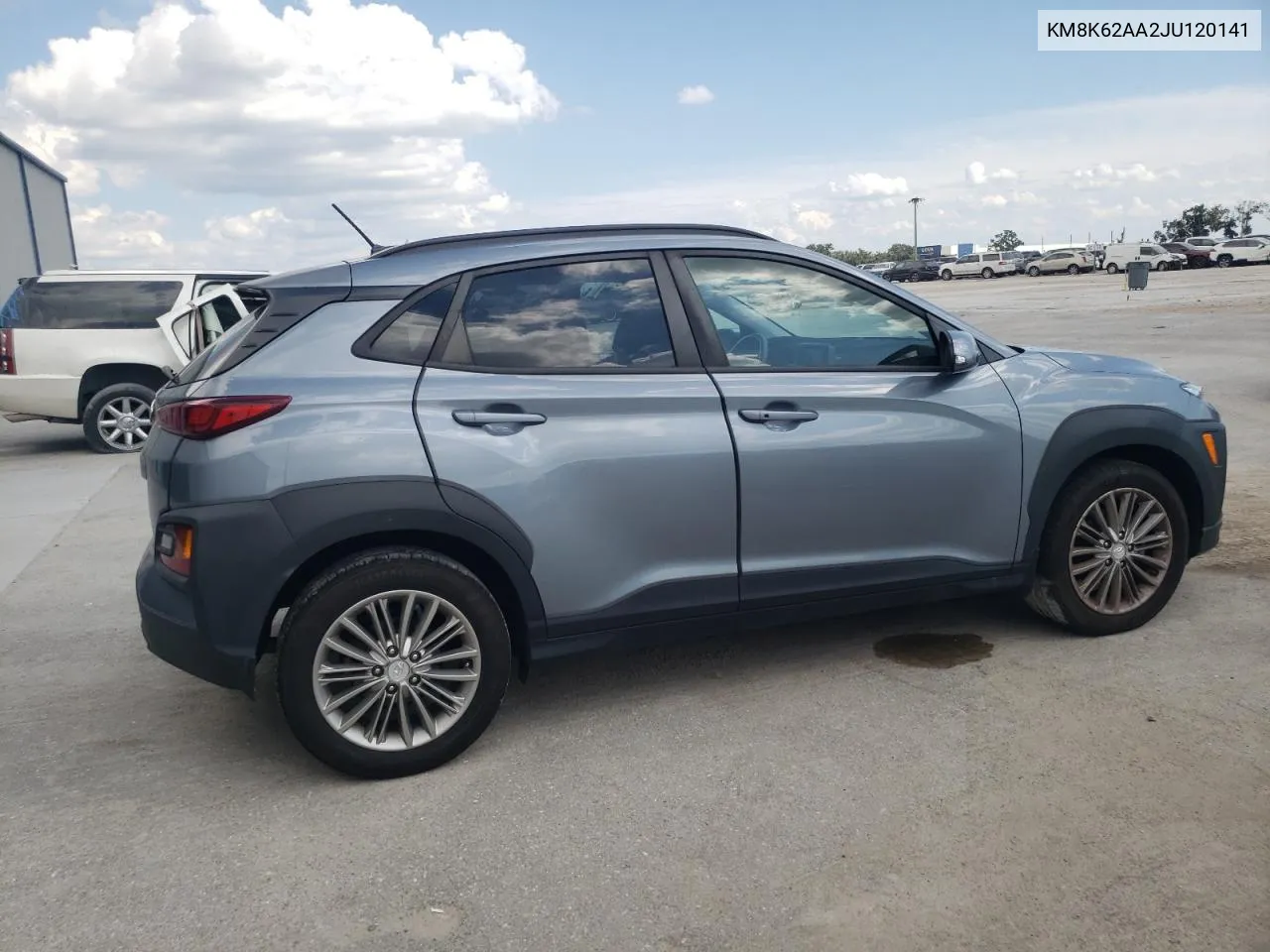 2018 Hyundai Kona Sel VIN: KM8K62AA2JU120141 Lot: 72454594