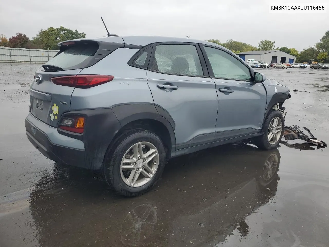 2018 Hyundai Kona Se VIN: KM8K1CAAXJU115466 Lot: 72888584