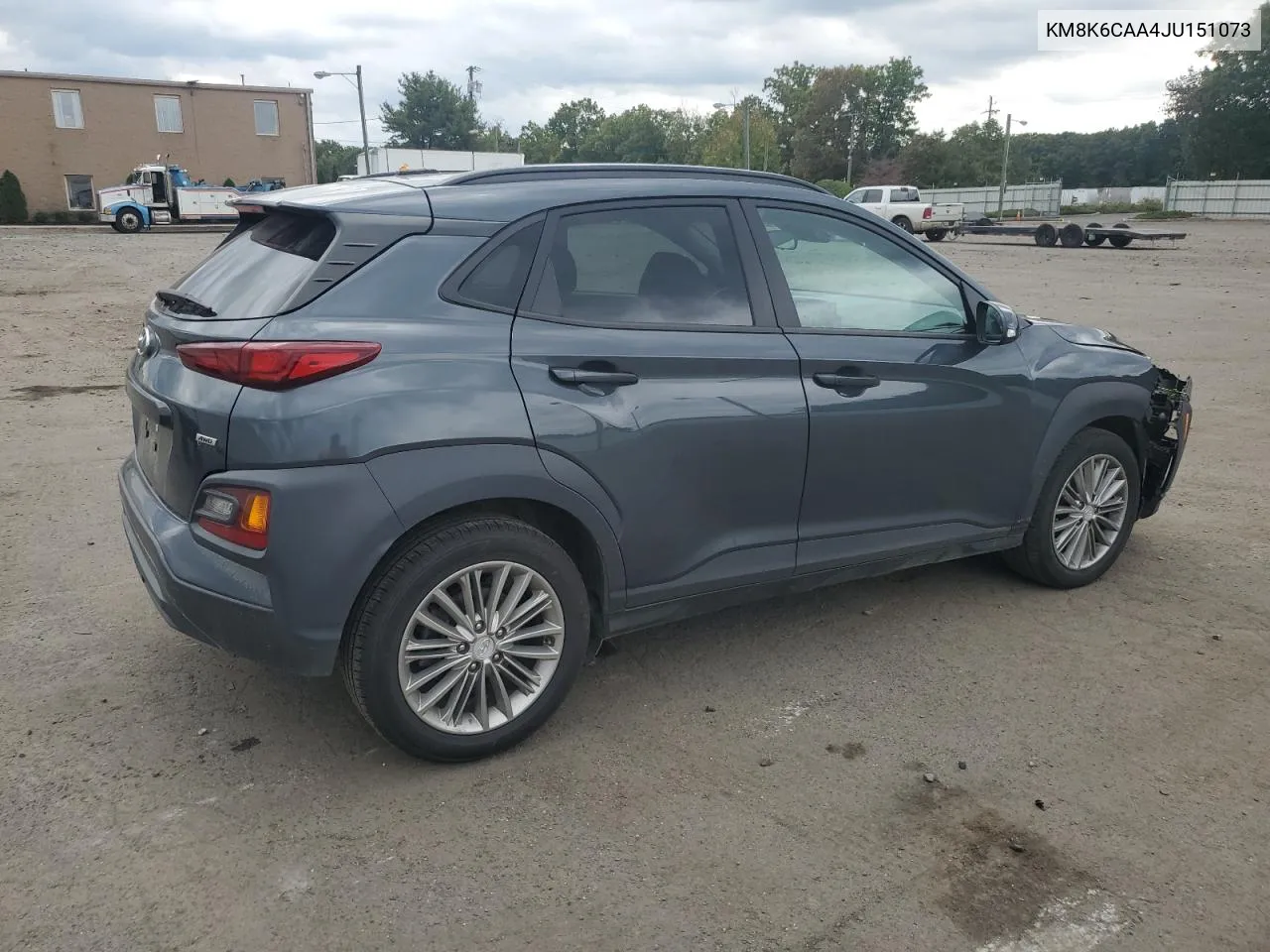 2018 Hyundai Kona Sel VIN: KM8K6CAA4JU151073 Lot: 73536204