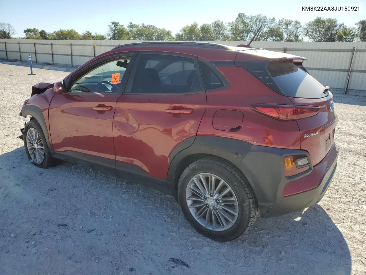 2018 Hyundai Kona Sel VIN: KM8K22AA8JU150921 Lot: 73690714