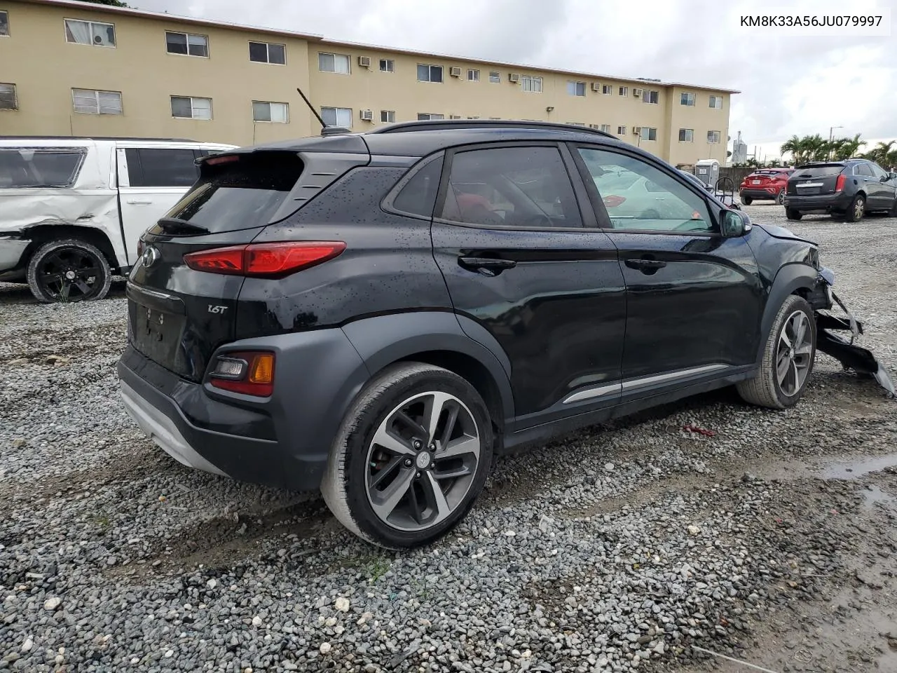 2018 Hyundai Kona Limited VIN: KM8K33A56JU079997 Lot: 74562054