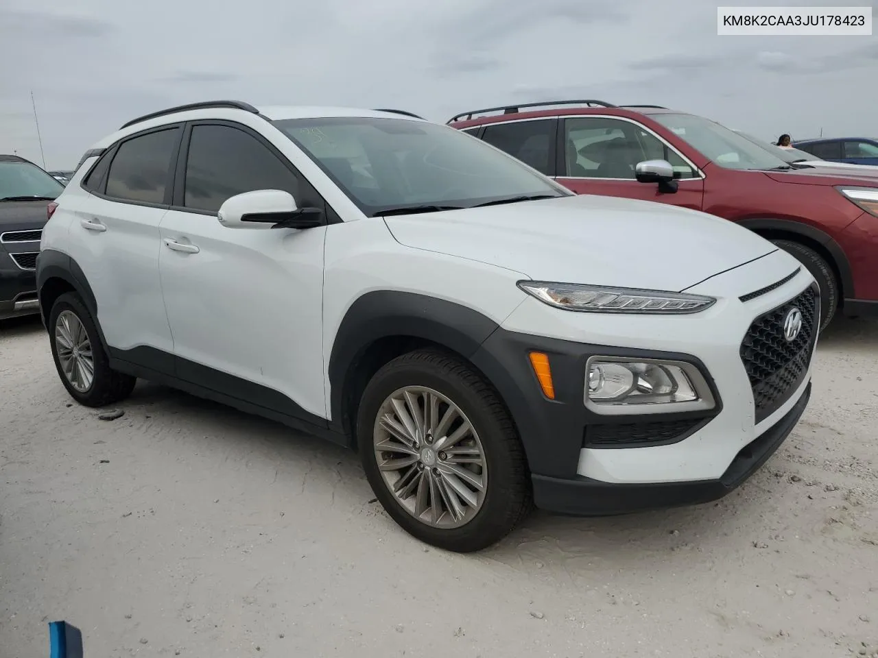 2018 Hyundai Kona Sel VIN: KM8K2CAA3JU178423 Lot: 75631674