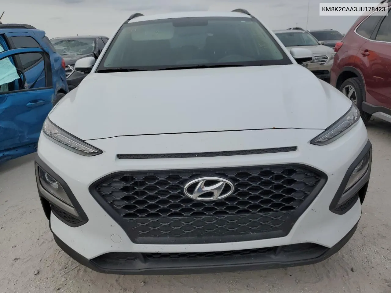 2018 Hyundai Kona Sel VIN: KM8K2CAA3JU178423 Lot: 75631674