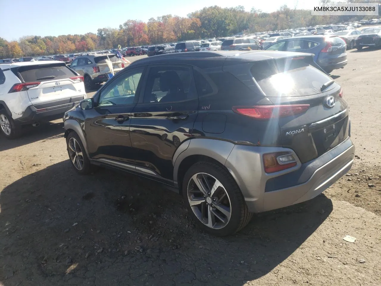 2018 Hyundai Kona Limited VIN: KM8K3CA5XJU133088 Lot: 75879944