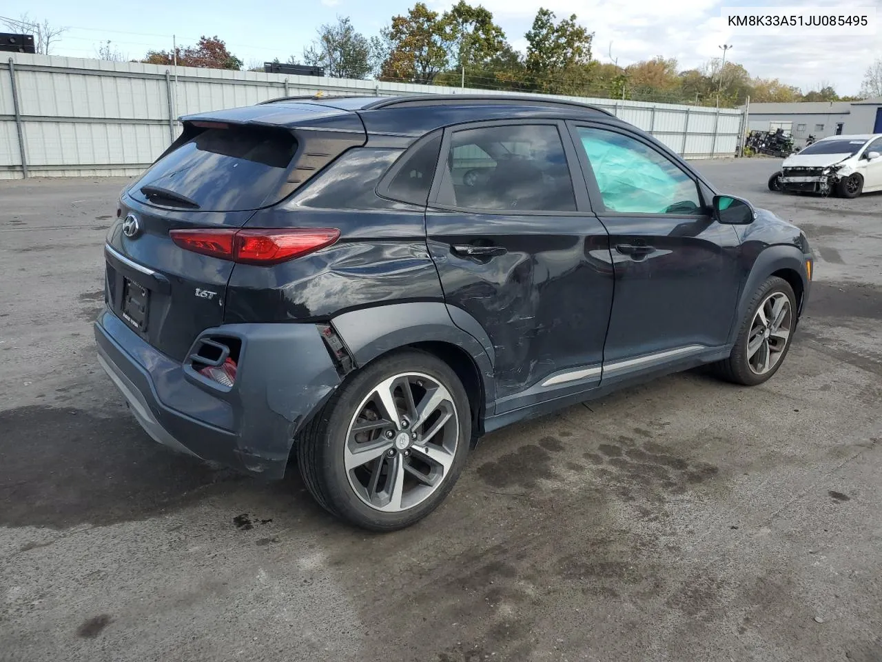 2018 Hyundai Kona Limited VIN: KM8K33A51JU085495 Lot: 75951984