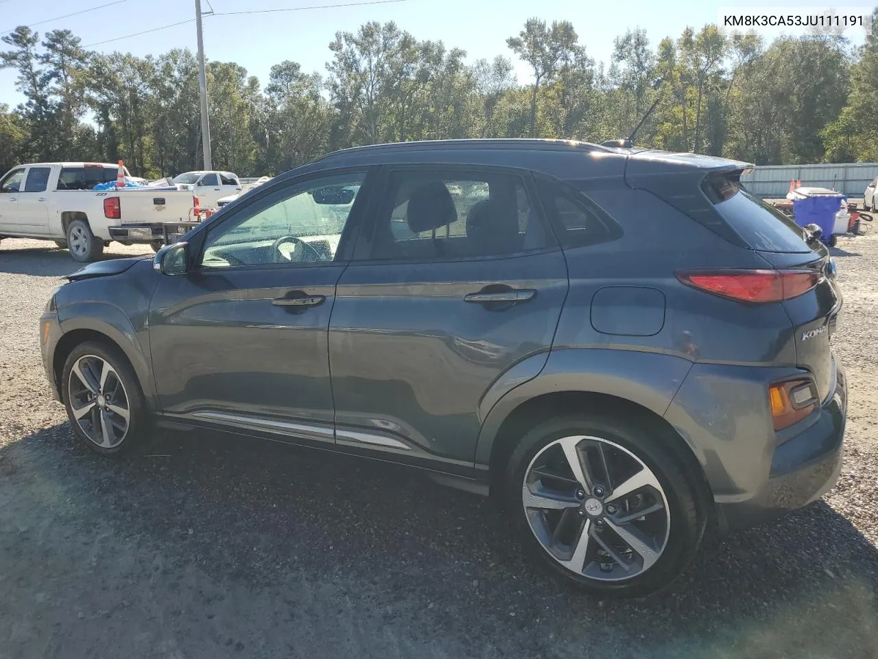 2018 Hyundai Kona Limited VIN: KM8K3CA53JU111191 Lot: 76234444