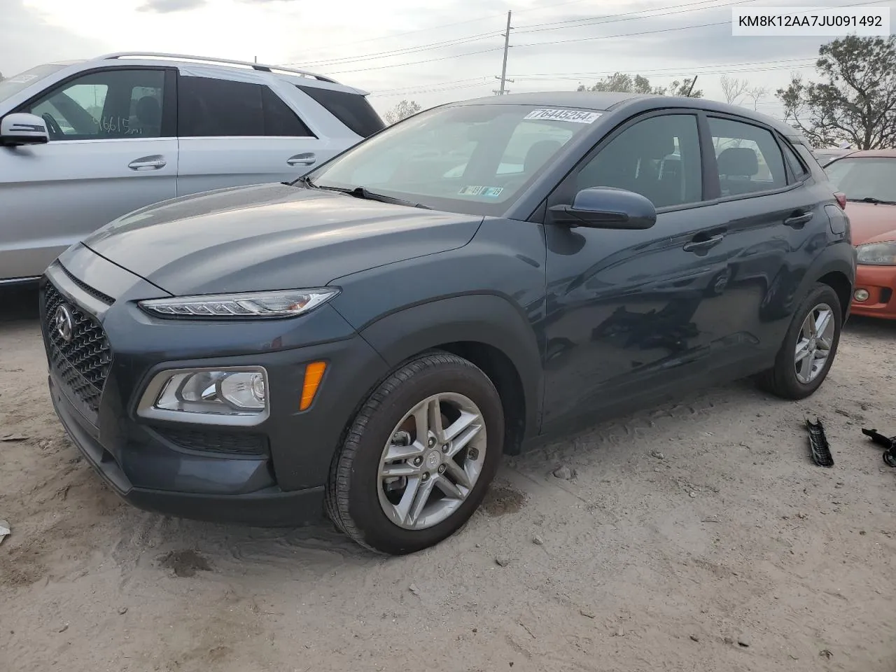 KM8K12AA7JU091492 2018 Hyundai Kona Se