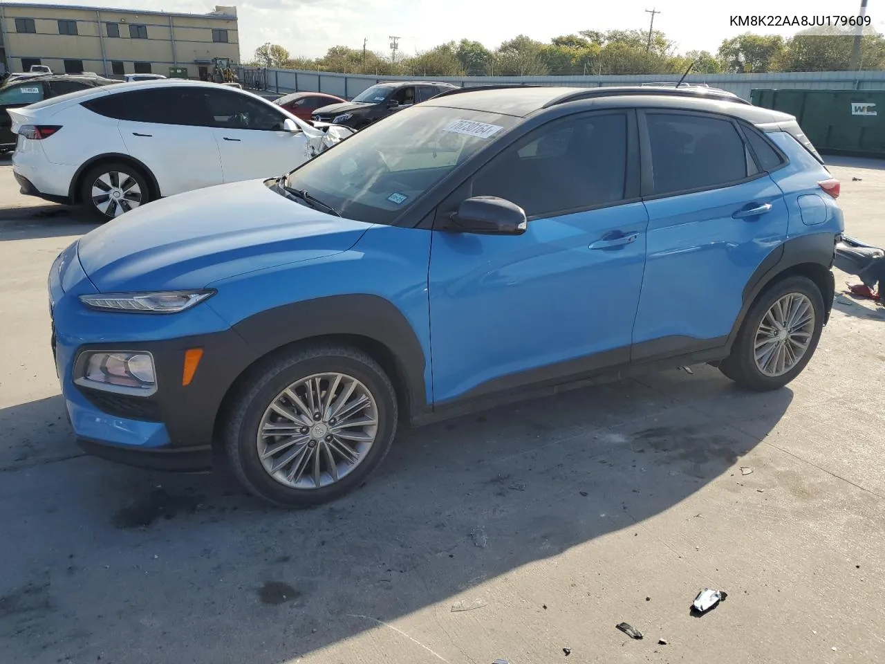 2018 Hyundai Kona Sel VIN: KM8K22AA8JU179609 Lot: 76730164