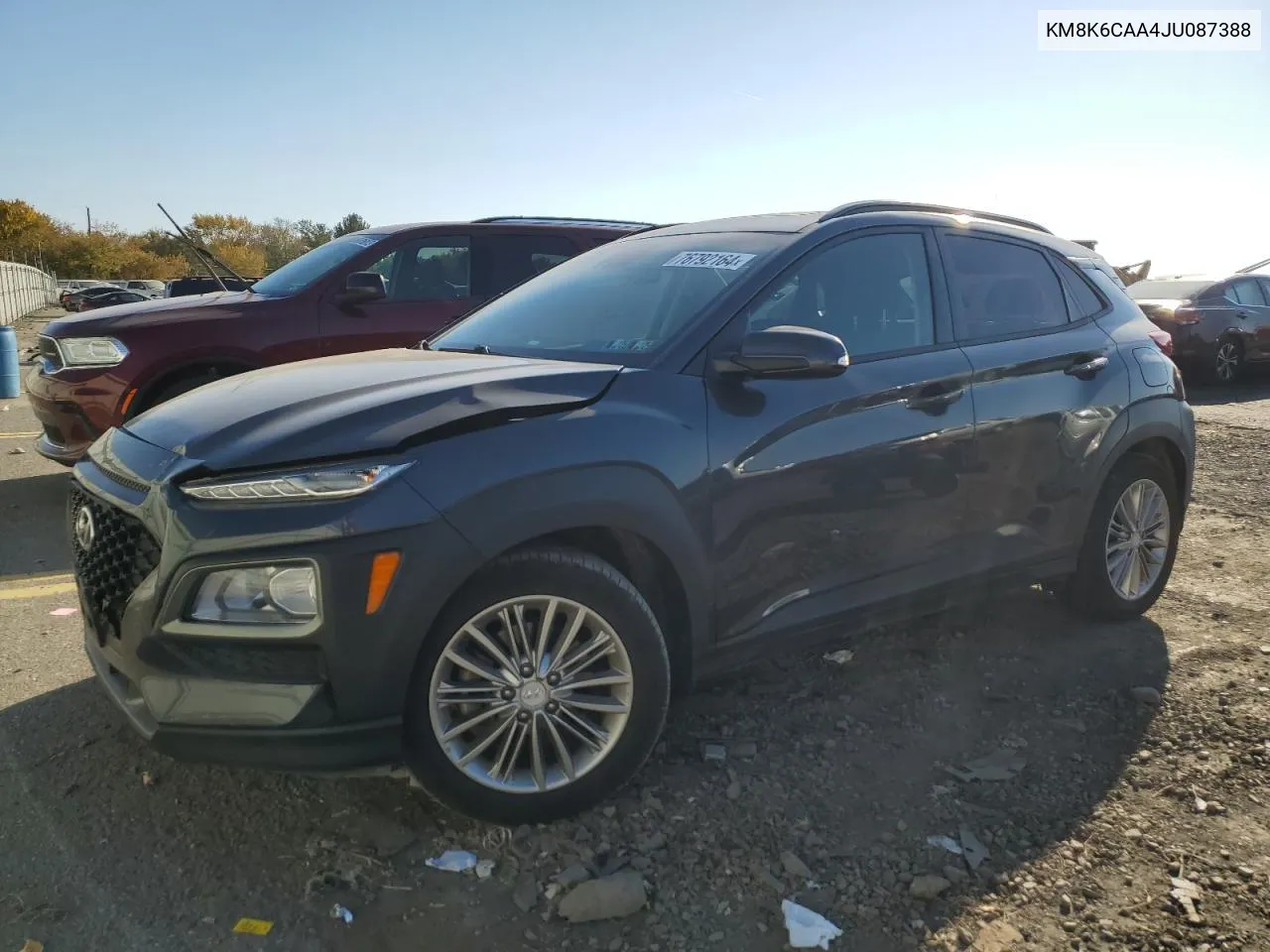 2018 Hyundai Kona Sel VIN: KM8K6CAA4JU087388 Lot: 76792164