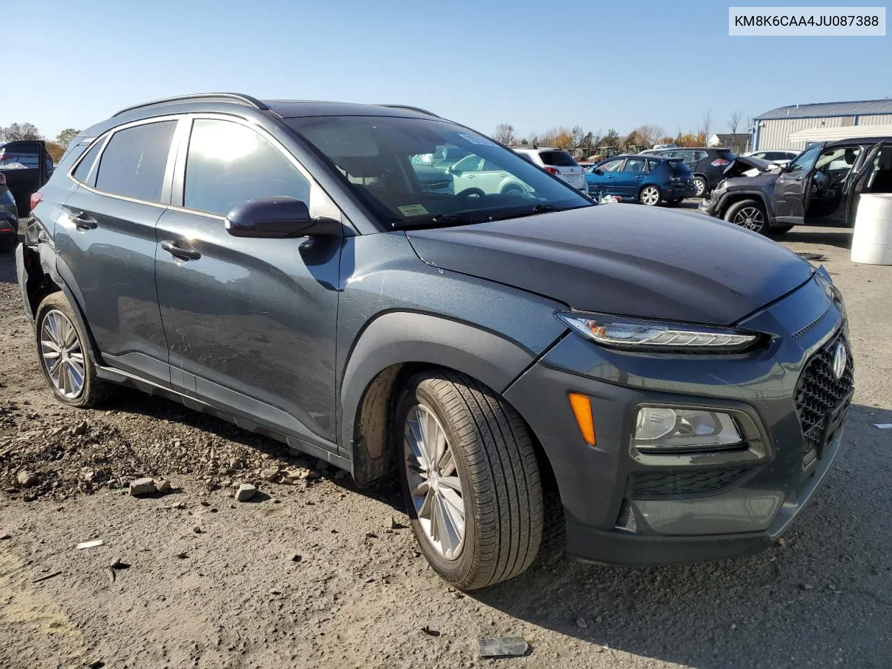 2018 Hyundai Kona Sel VIN: KM8K6CAA4JU087388 Lot: 76792164