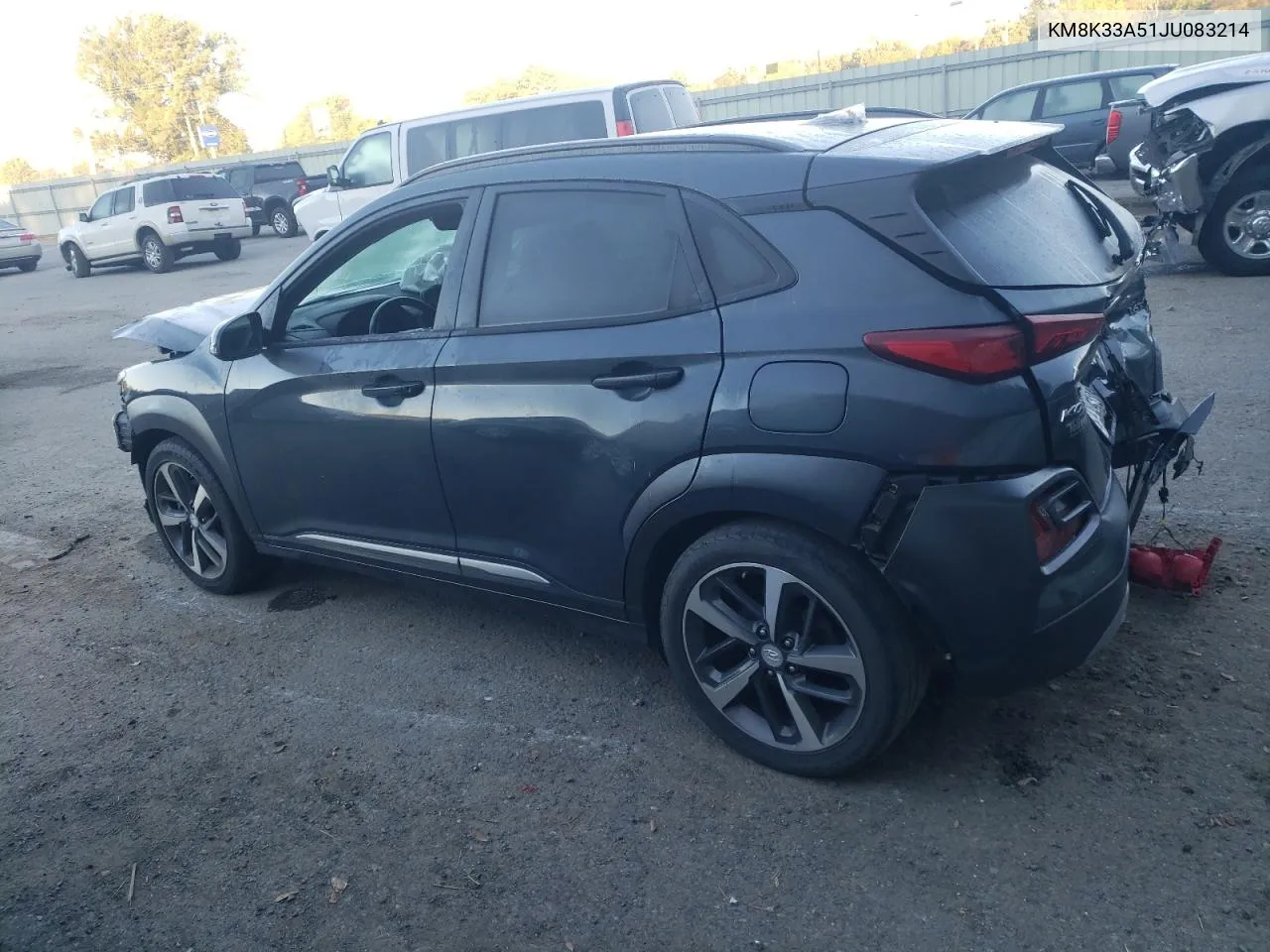 2018 Hyundai Kona Limited VIN: KM8K33A51JU083214 Lot: 76816314