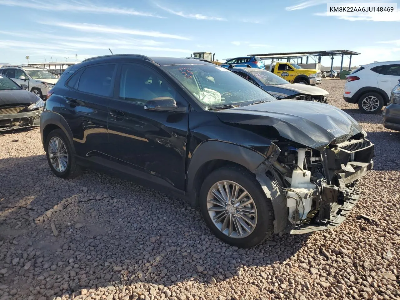 KM8K22AA6JU148469 2018 Hyundai Kona Sel