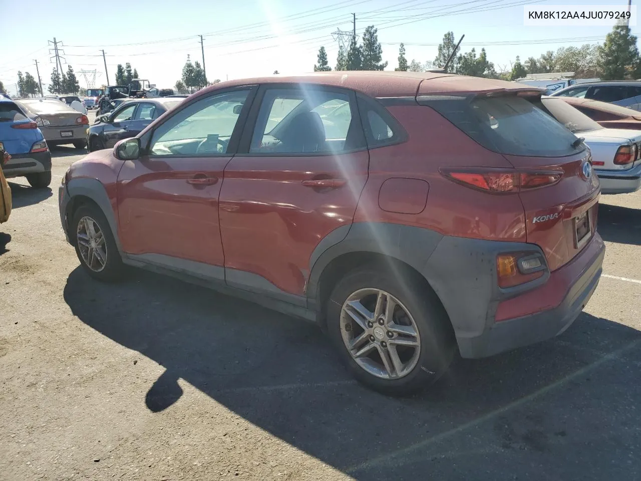 2018 Hyundai Kona Se VIN: KM8K12AA4JU079249 Lot: 77414564