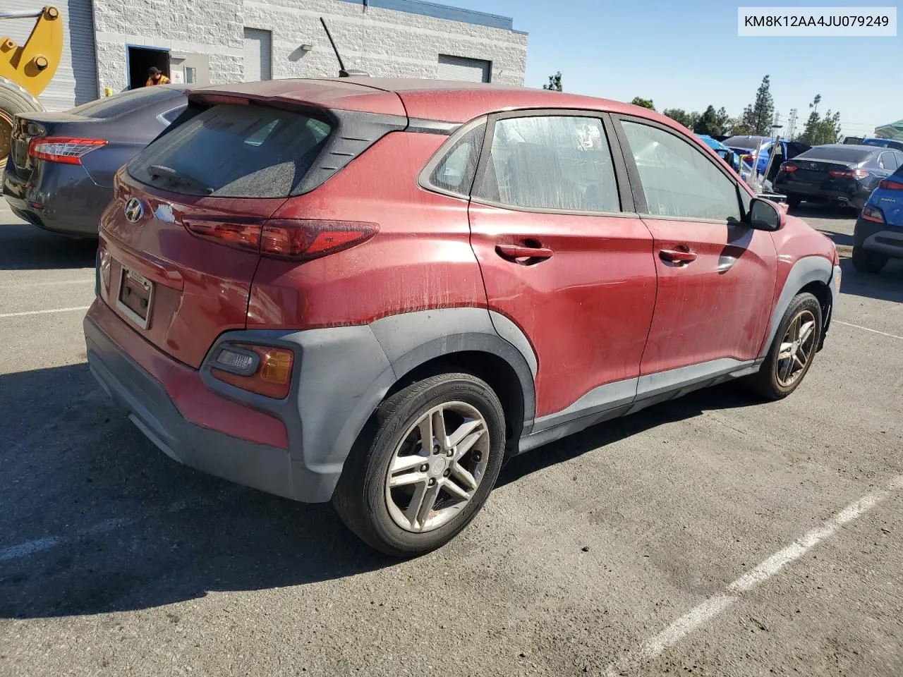 2018 Hyundai Kona Se VIN: KM8K12AA4JU079249 Lot: 77414564