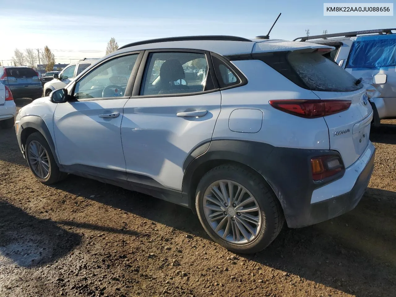 2018 Hyundai Kona Sel VIN: KM8K22AA0JU088656 Lot: 77535684