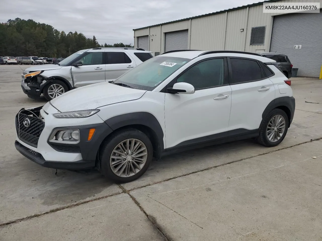 2018 Hyundai Kona Sel VIN: KM8K22AA4JU160376 Lot: 77586364