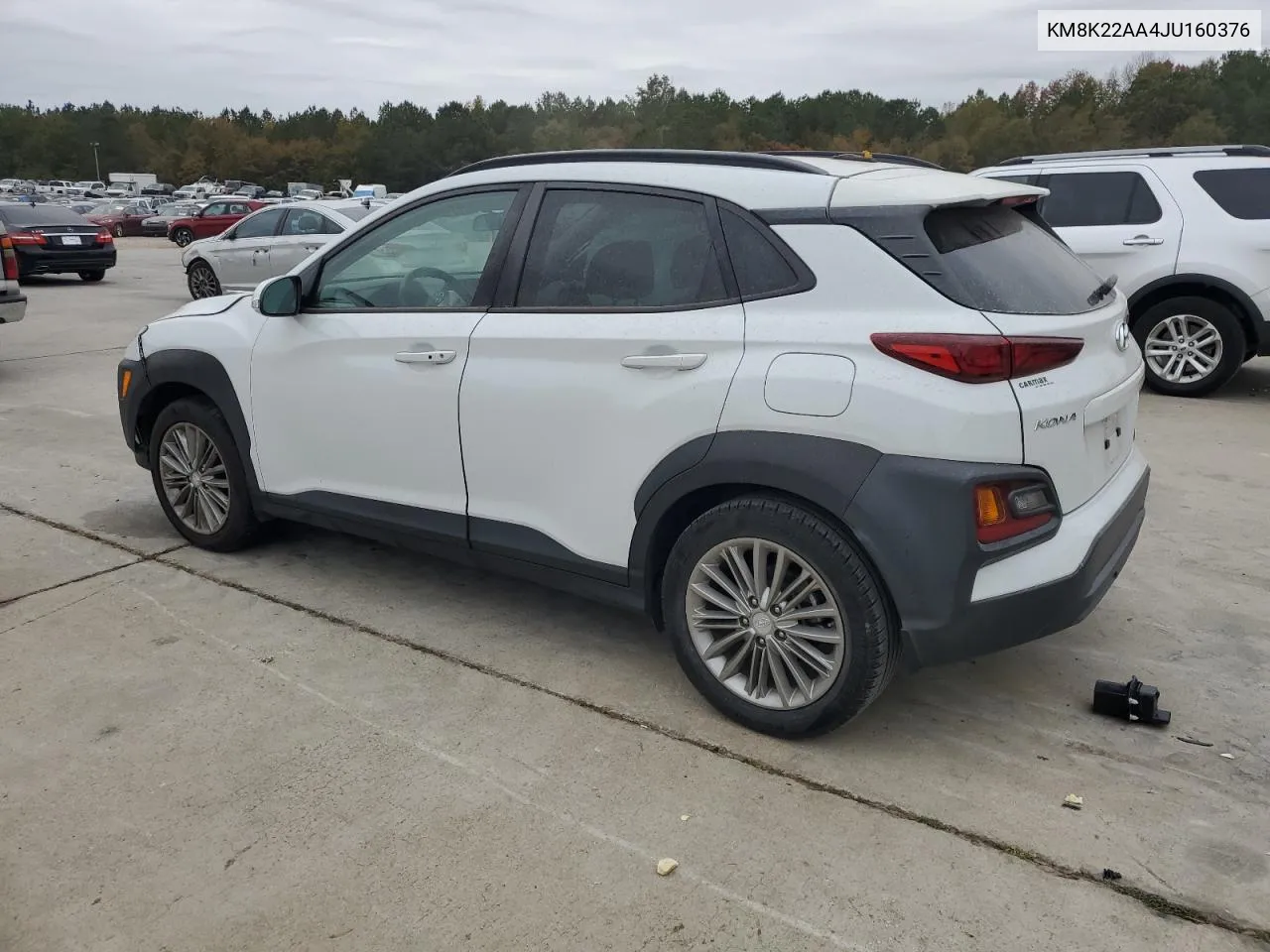 2018 Hyundai Kona Sel VIN: KM8K22AA4JU160376 Lot: 77586364