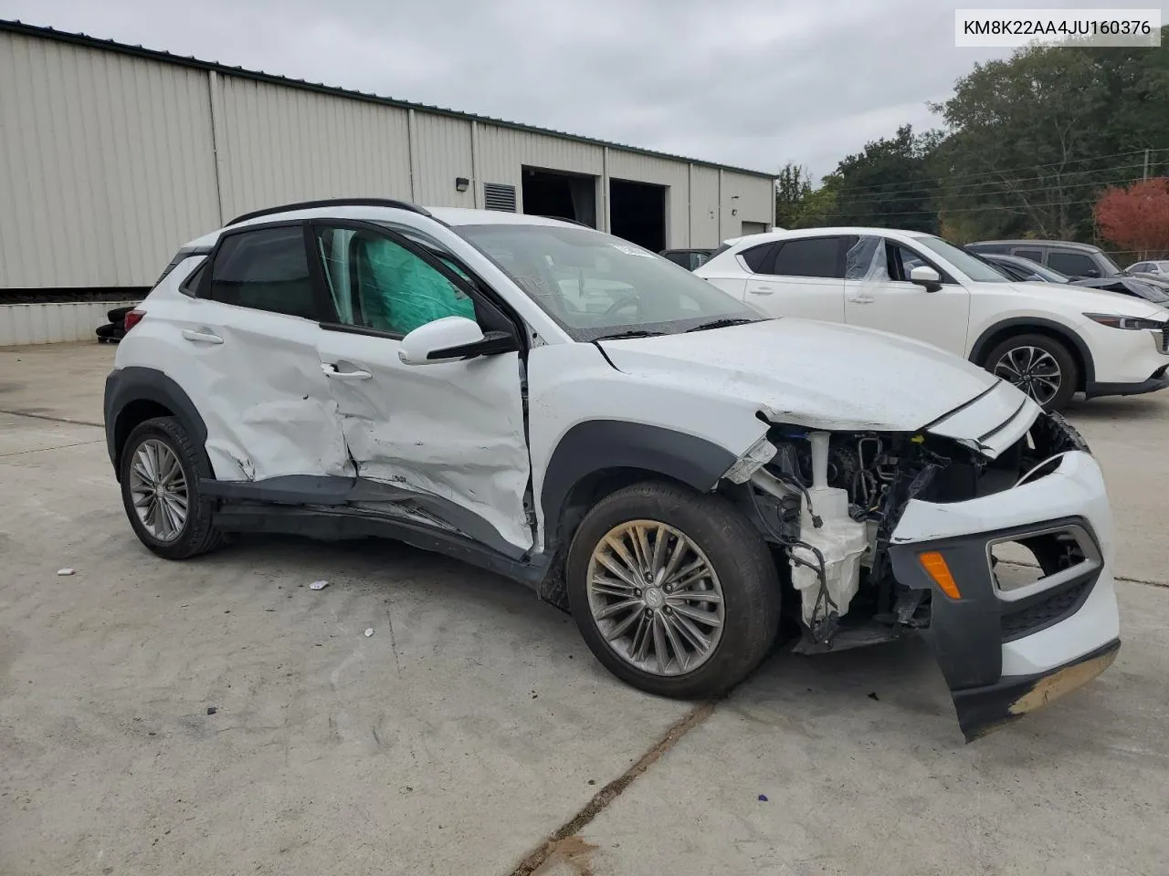 2018 Hyundai Kona Sel VIN: KM8K22AA4JU160376 Lot: 77586364