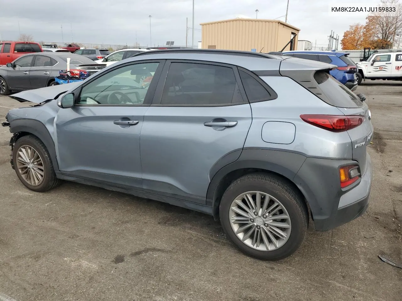 2018 Hyundai Kona Sel VIN: KM8K22AA1JU159833 Lot: 78586384