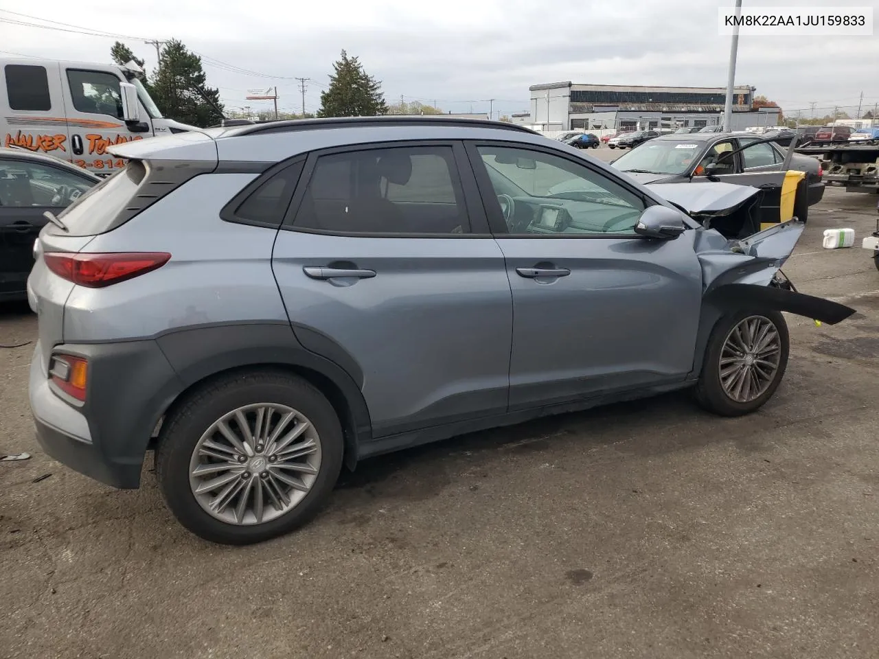 2018 Hyundai Kona Sel VIN: KM8K22AA1JU159833 Lot: 78586384