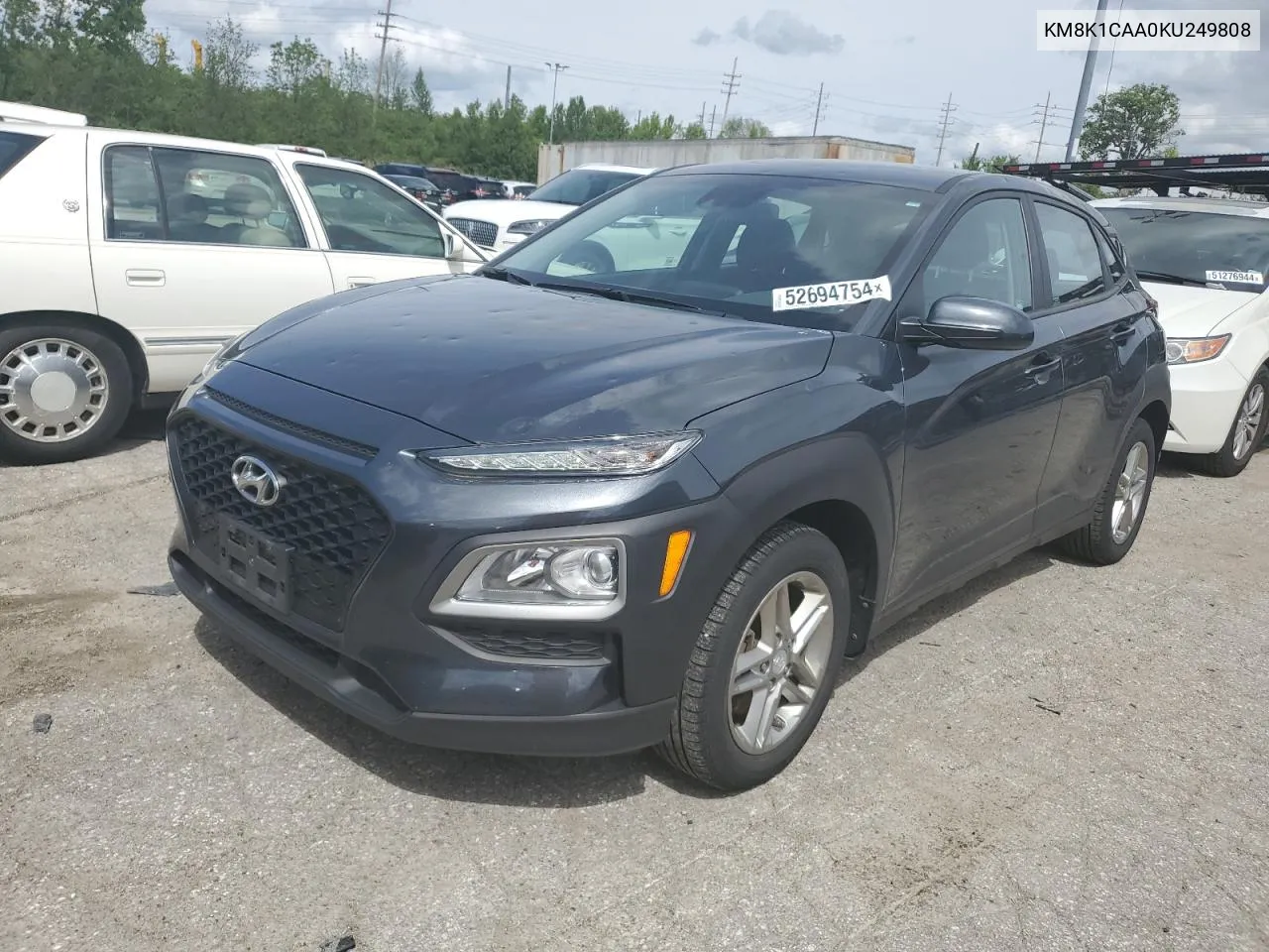 KM8K1CAA0KU249808 2019 Hyundai Kona Se