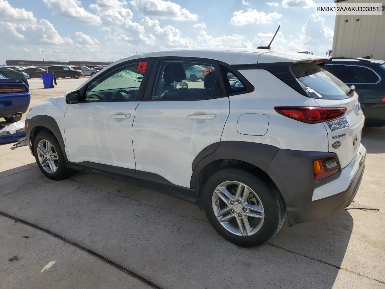 KM8K12AA6KU303851 2019 Hyundai Kona Se