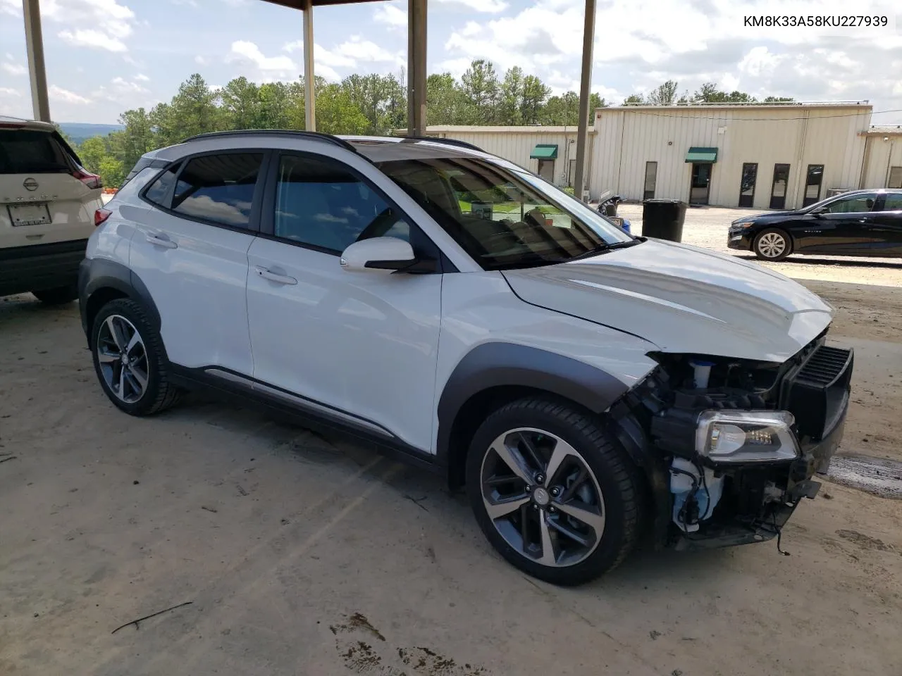 2019 Hyundai Kona Limited VIN: KM8K33A58KU227939 Lot: 60616854