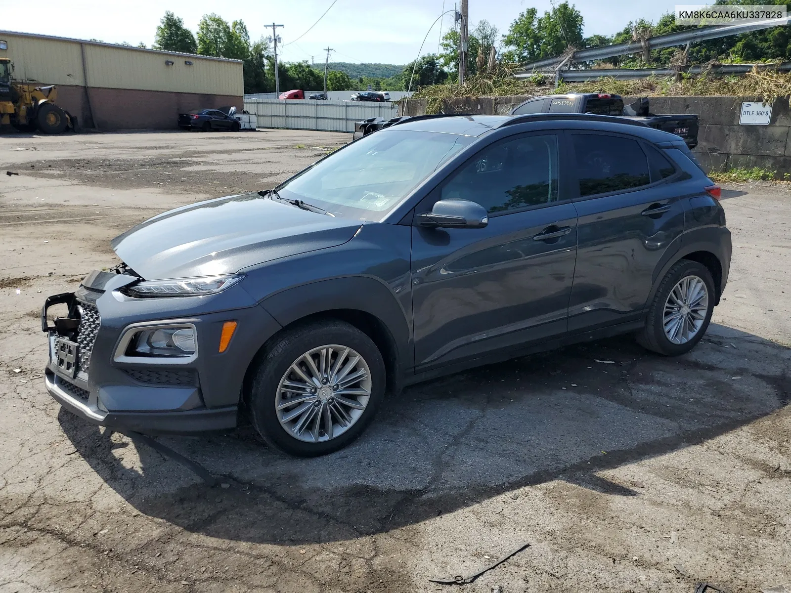 2019 Hyundai Kona Sel VIN: KM8K6CAA6KU337828 Lot: 62402364