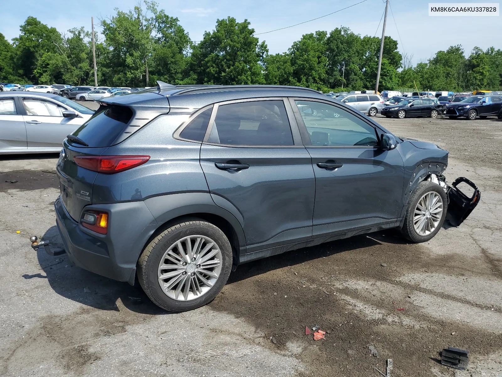 KM8K6CAA6KU337828 2019 Hyundai Kona Sel