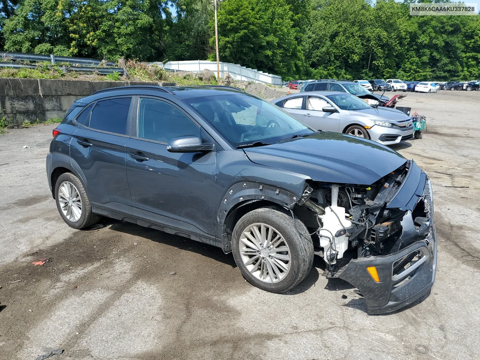 KM8K6CAA6KU337828 2019 Hyundai Kona Sel