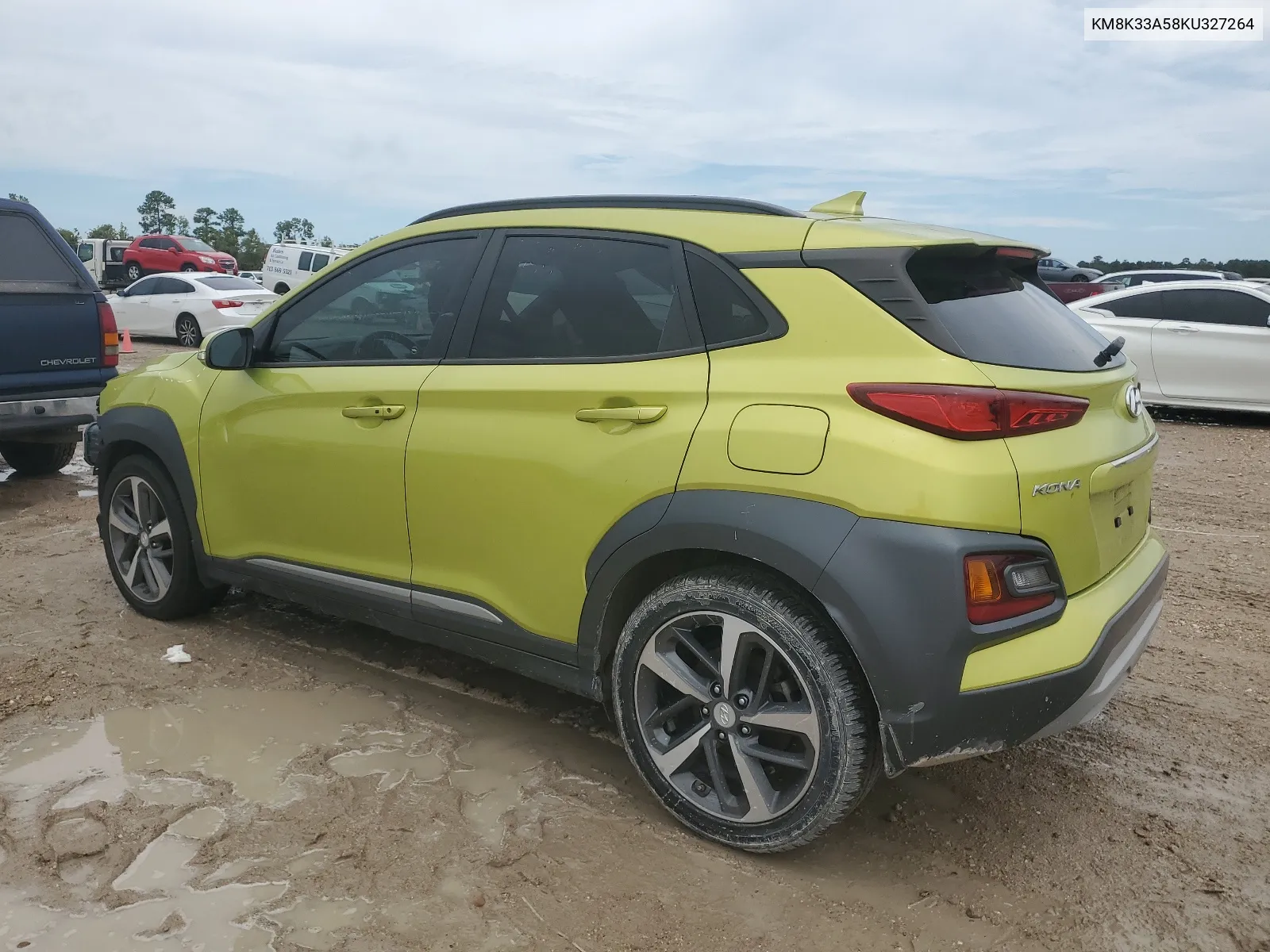 2019 Hyundai Kona Limited VIN: KM8K33A58KU327264 Lot: 63479264