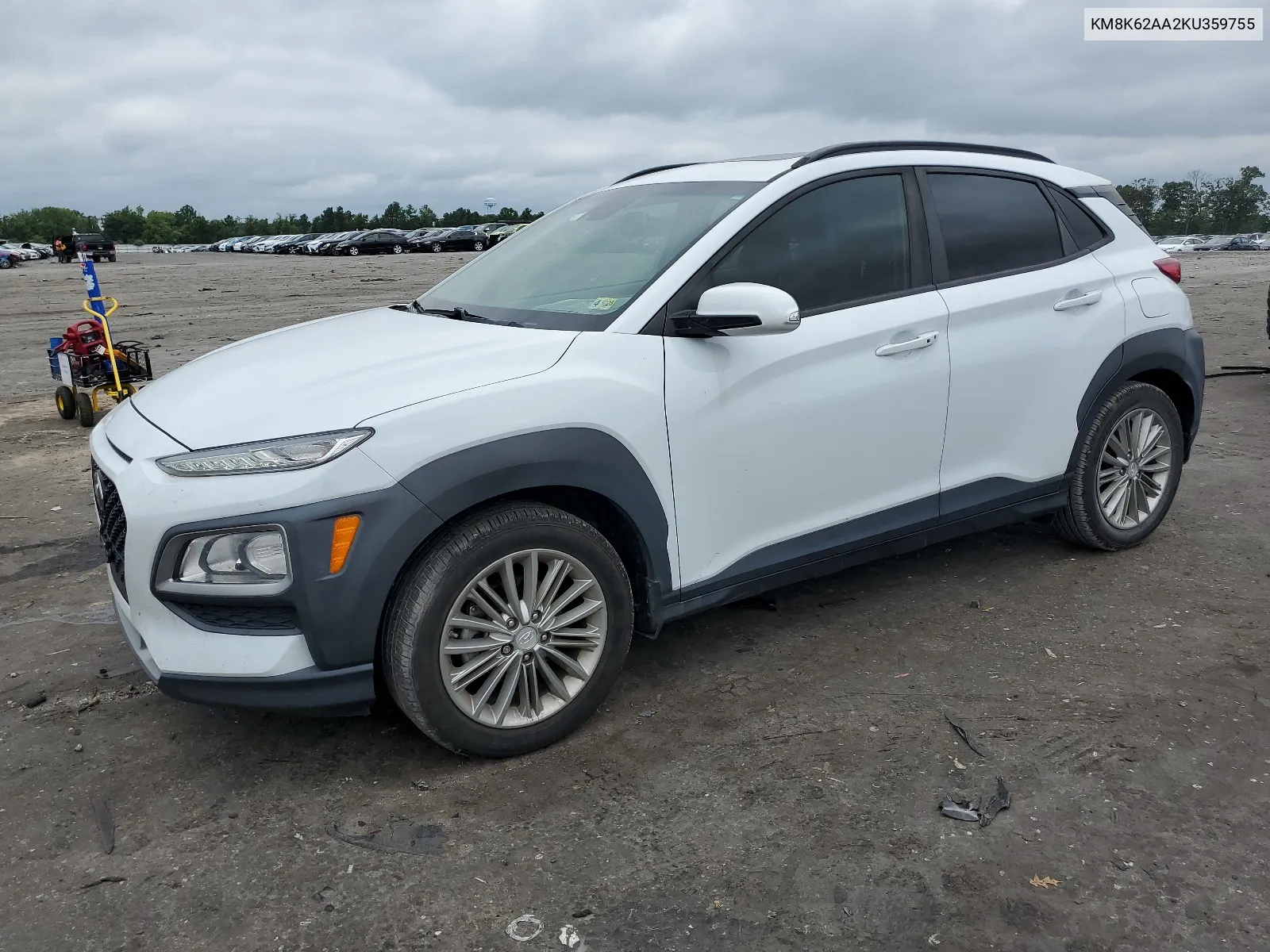 KM8K62AA2KU359755 2019 Hyundai Kona Sel