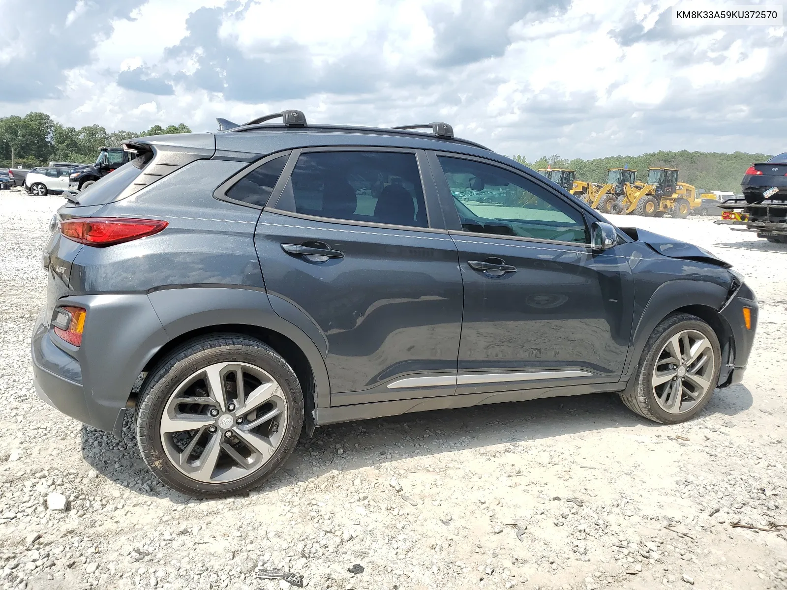 2019 Hyundai Kona Limited VIN: KM8K33A59KU372570 Lot: 65702914