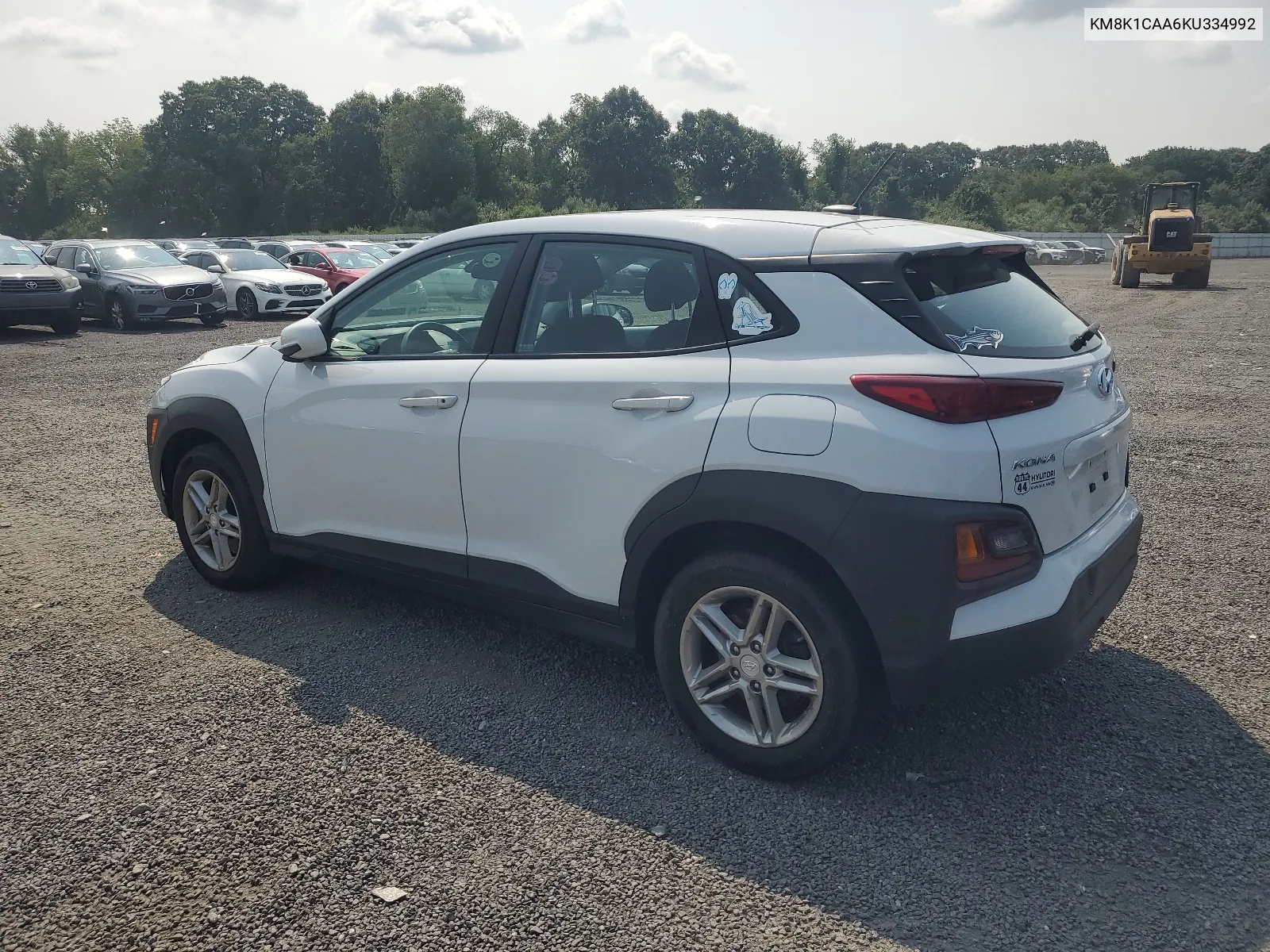 2019 Hyundai Kona Se VIN: KM8K1CAA6KU334992 Lot: 66880114